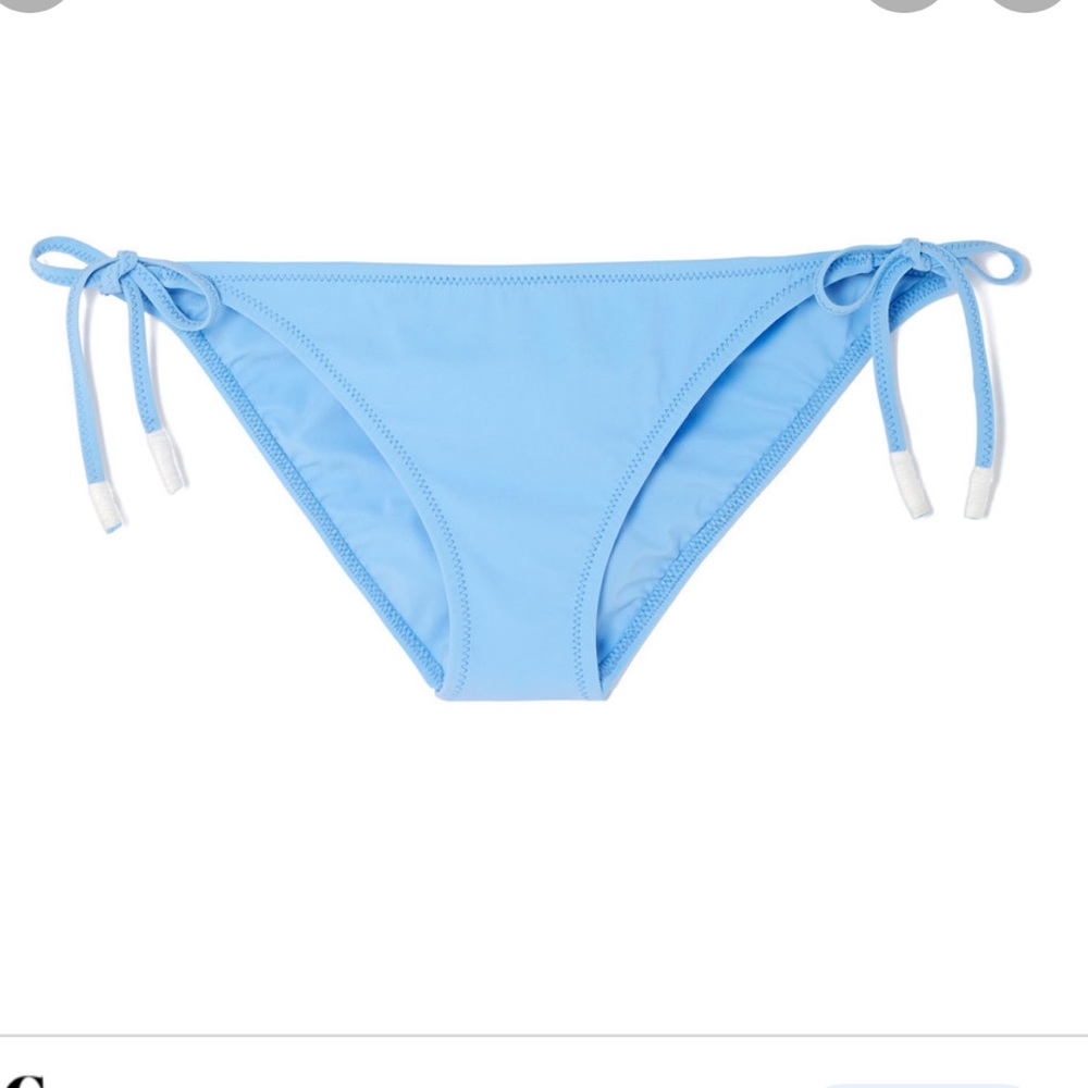 Kisuii blue side tie bikini bottom